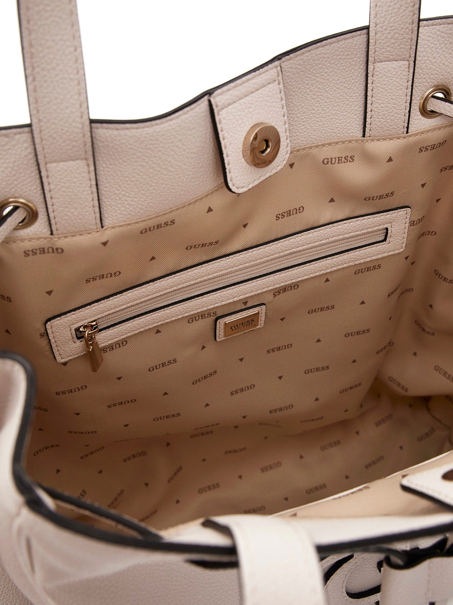 Guess Handtaschen  creme