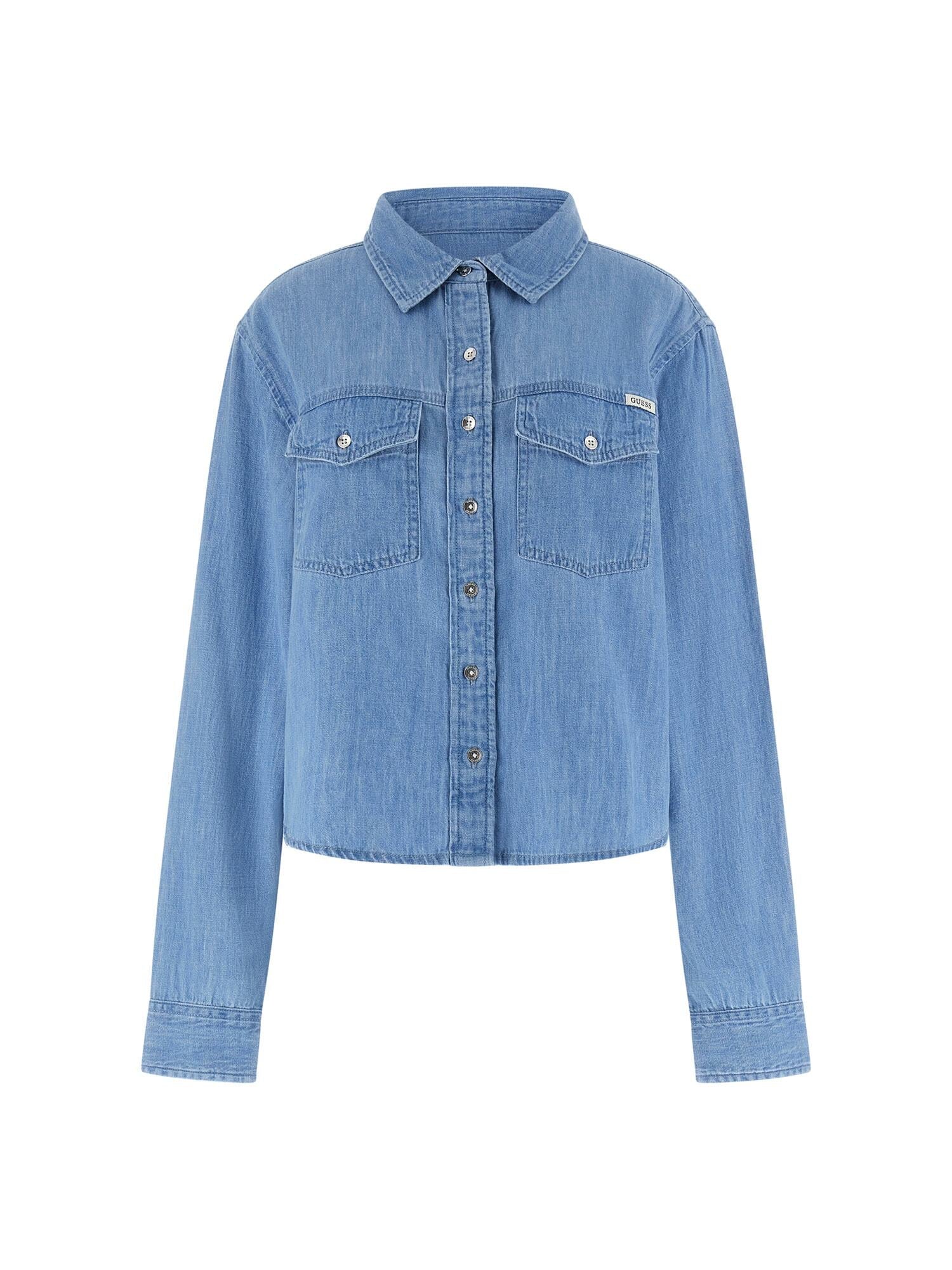 Guess Hemdblusen  blau