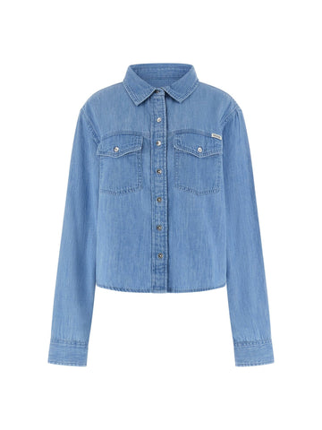 Jeansbluse