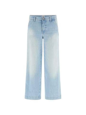 Jeans mit weitem Bein 