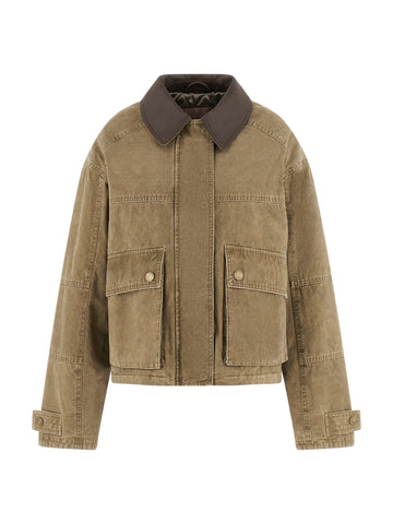 Kurz geschnittene Jacke 