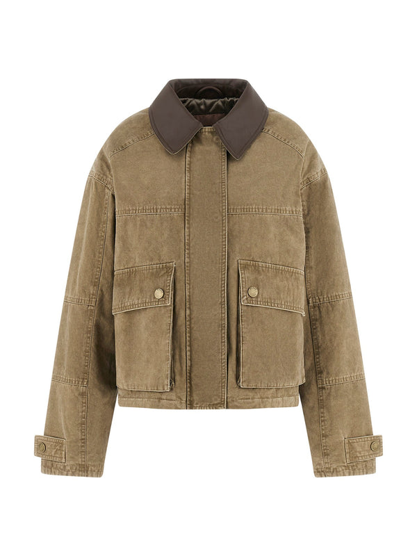 Guess Jeansjacken  grün