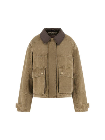 Kurz geschnittene Jacke 