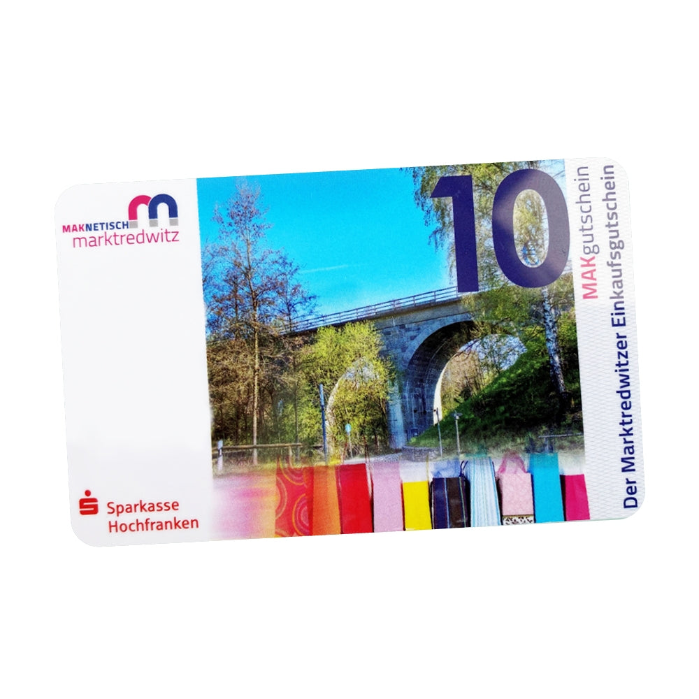 Gutscheine Geschenkkarten  weiß