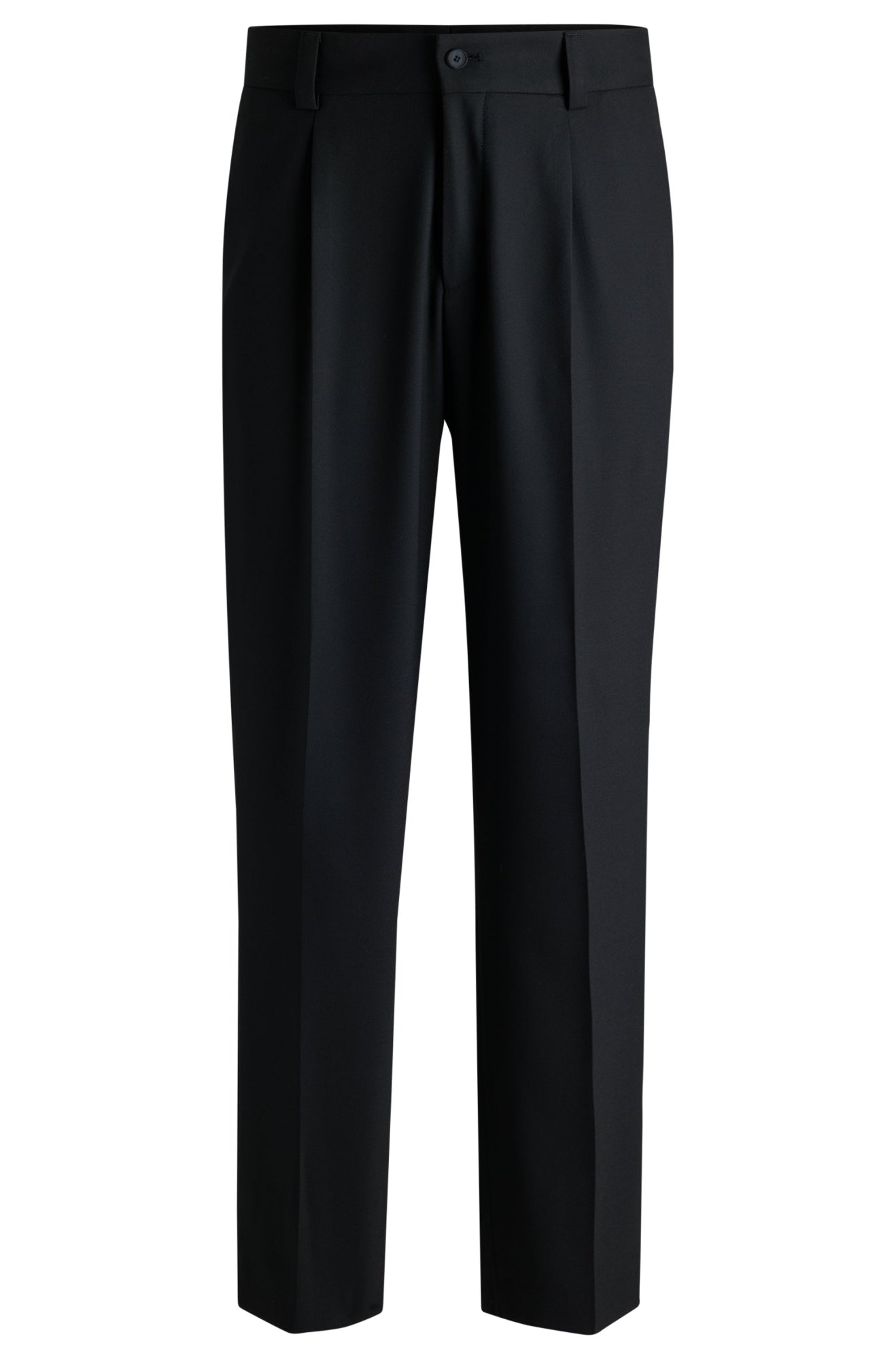 HUGO Businesshosen  schwarz