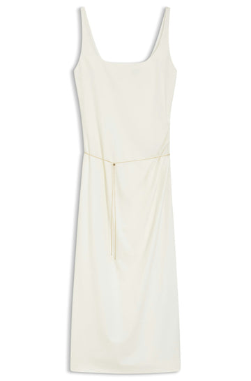 Kleid mit eckigem Ausschnitt