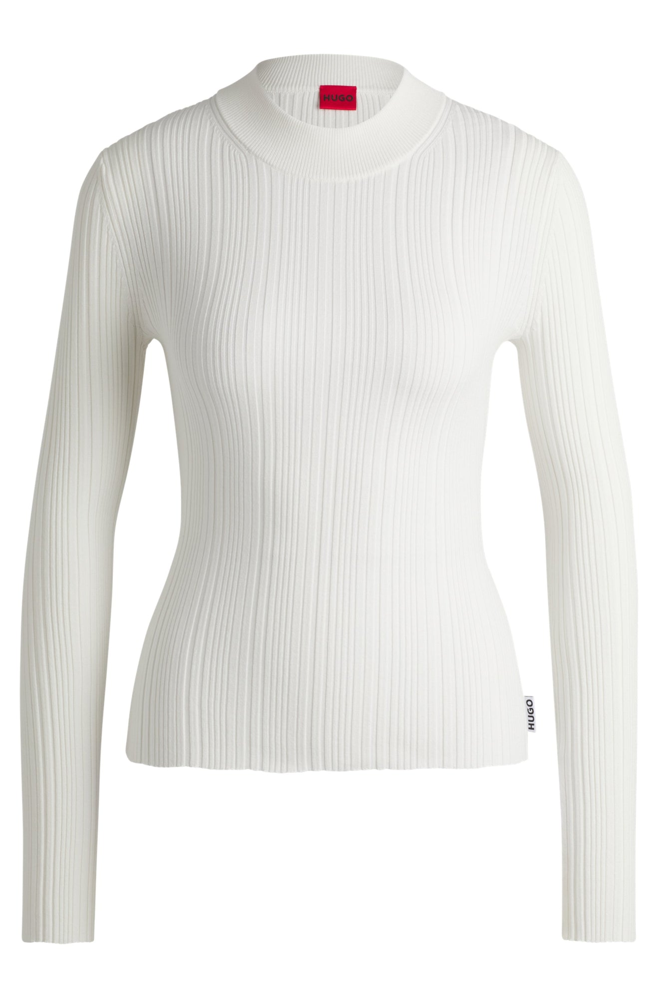 HUGO Langarmshirts  weiß