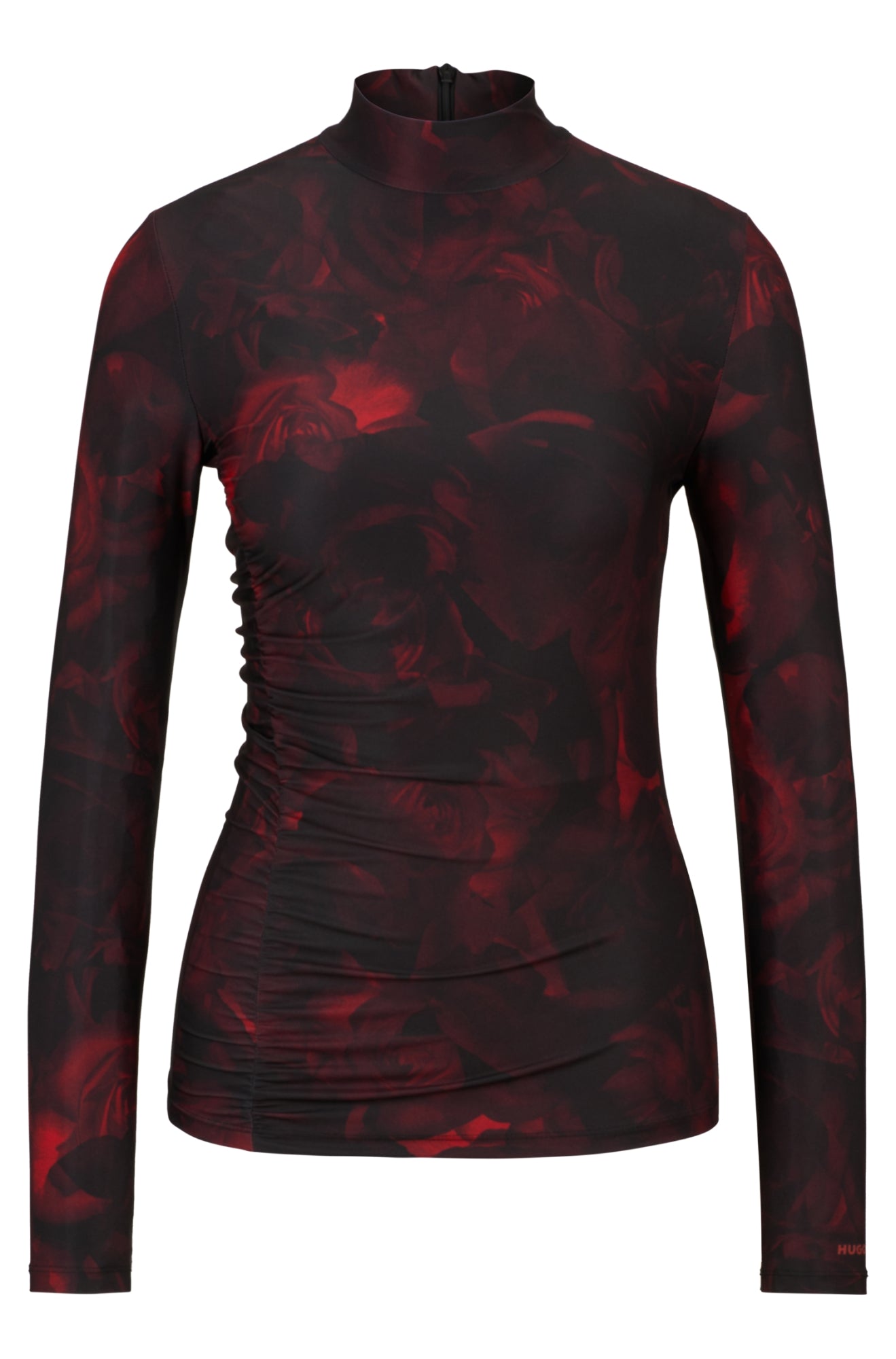 HUGO Langarmshirts  schwarz