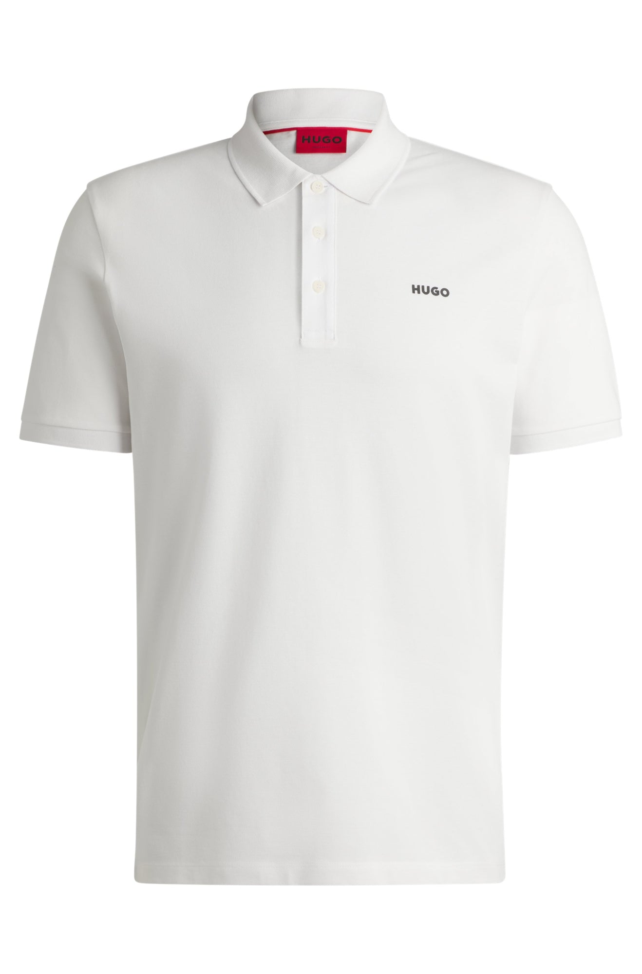 HUGO Poloshirts  weiß