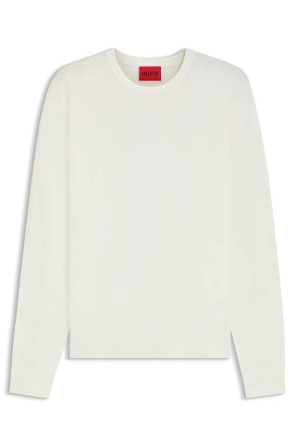 HUGO Pullover  weiß
