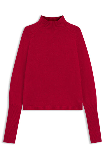 Pullover mit Stehkragen