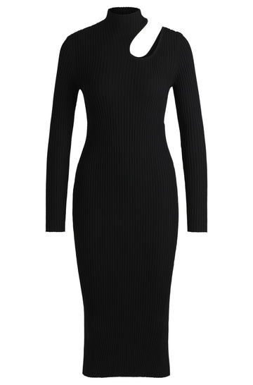 Schlauchkleid mit Cut-out