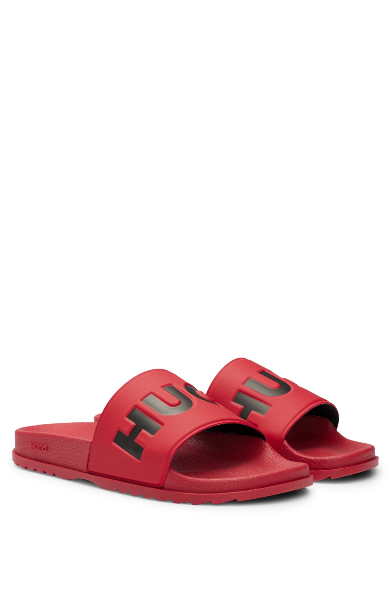 HUGO Badeschuhe  rot