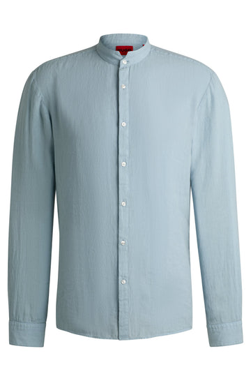Slim-Fit Leinen-Hemd