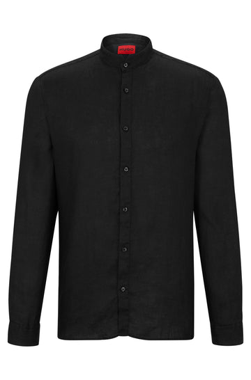 Slim-Fit Leinen-Hemd