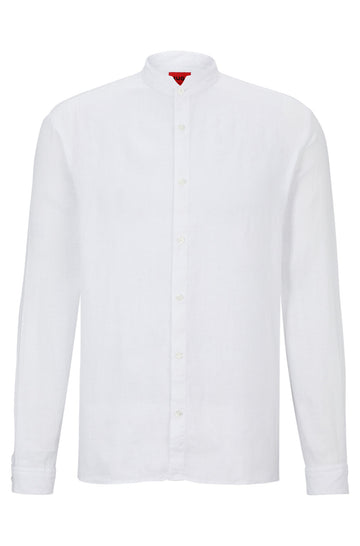 Slim-Fit Leinen-Hemd