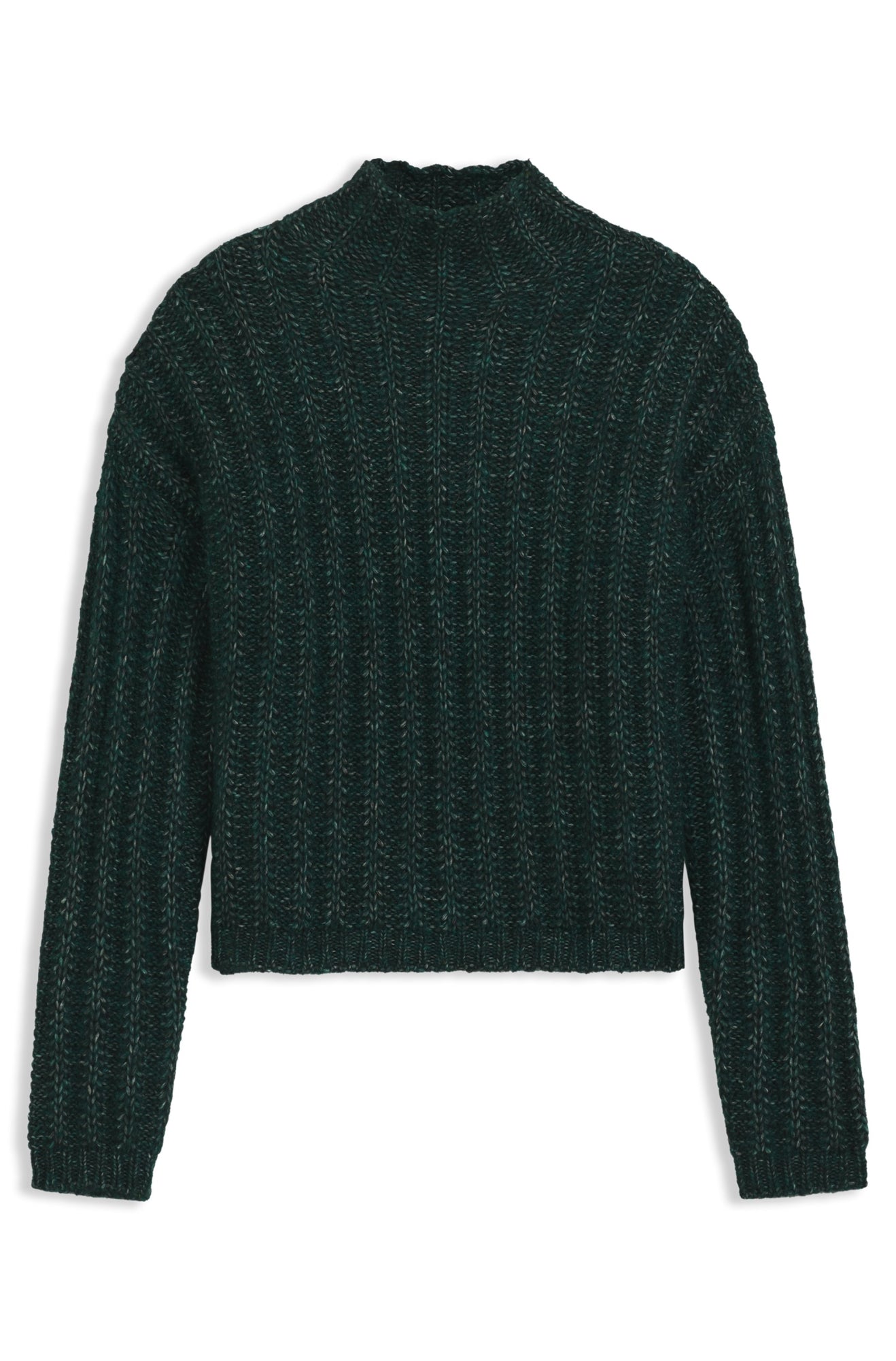 HUGO Pullover  dunkelgrün