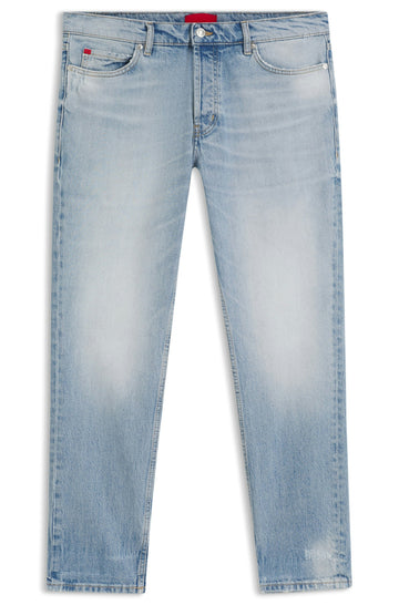 Tapered-Fit Jeans