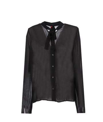 Transparente Bluse