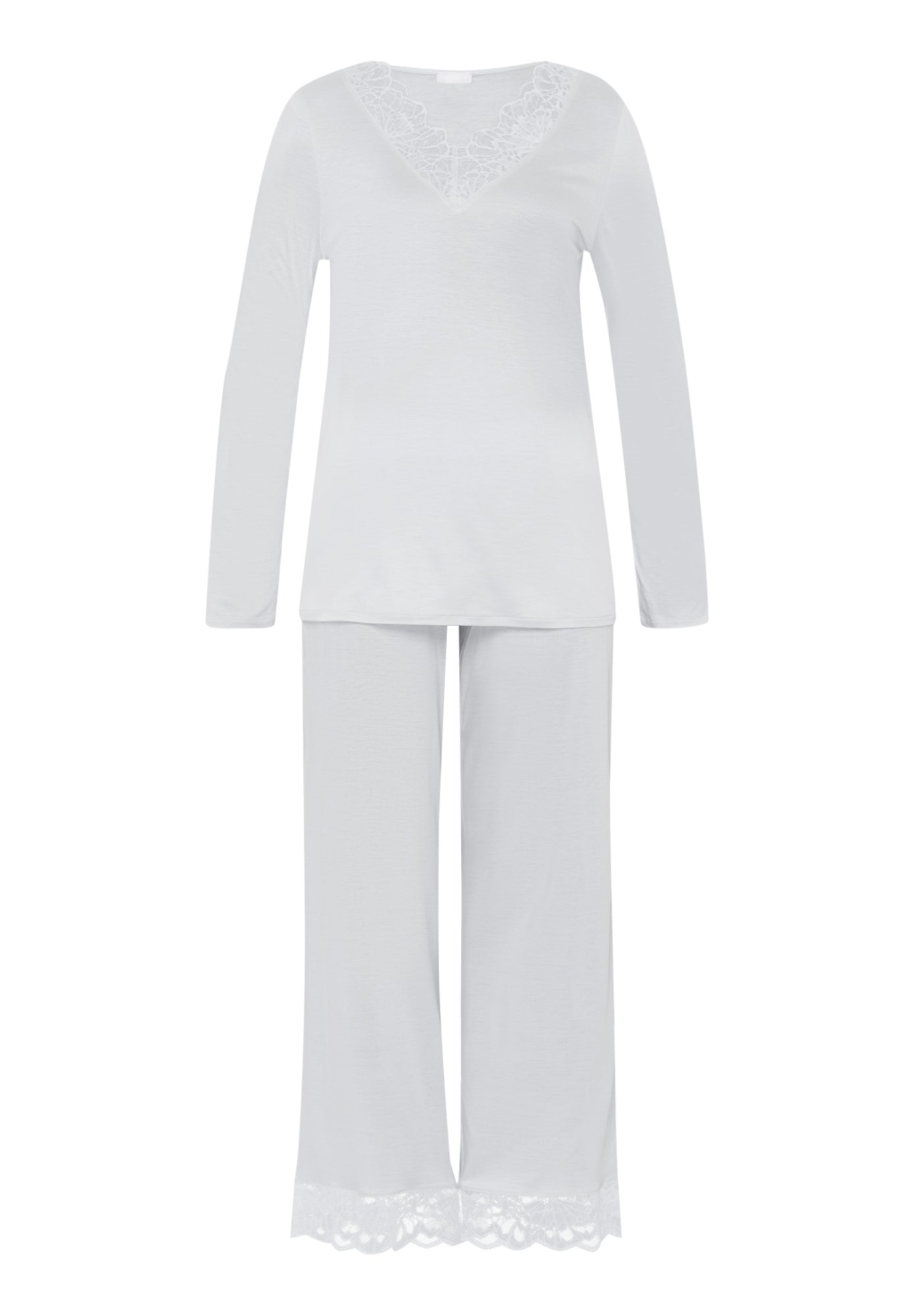 Hanro Pyjamashirts  hellgrau