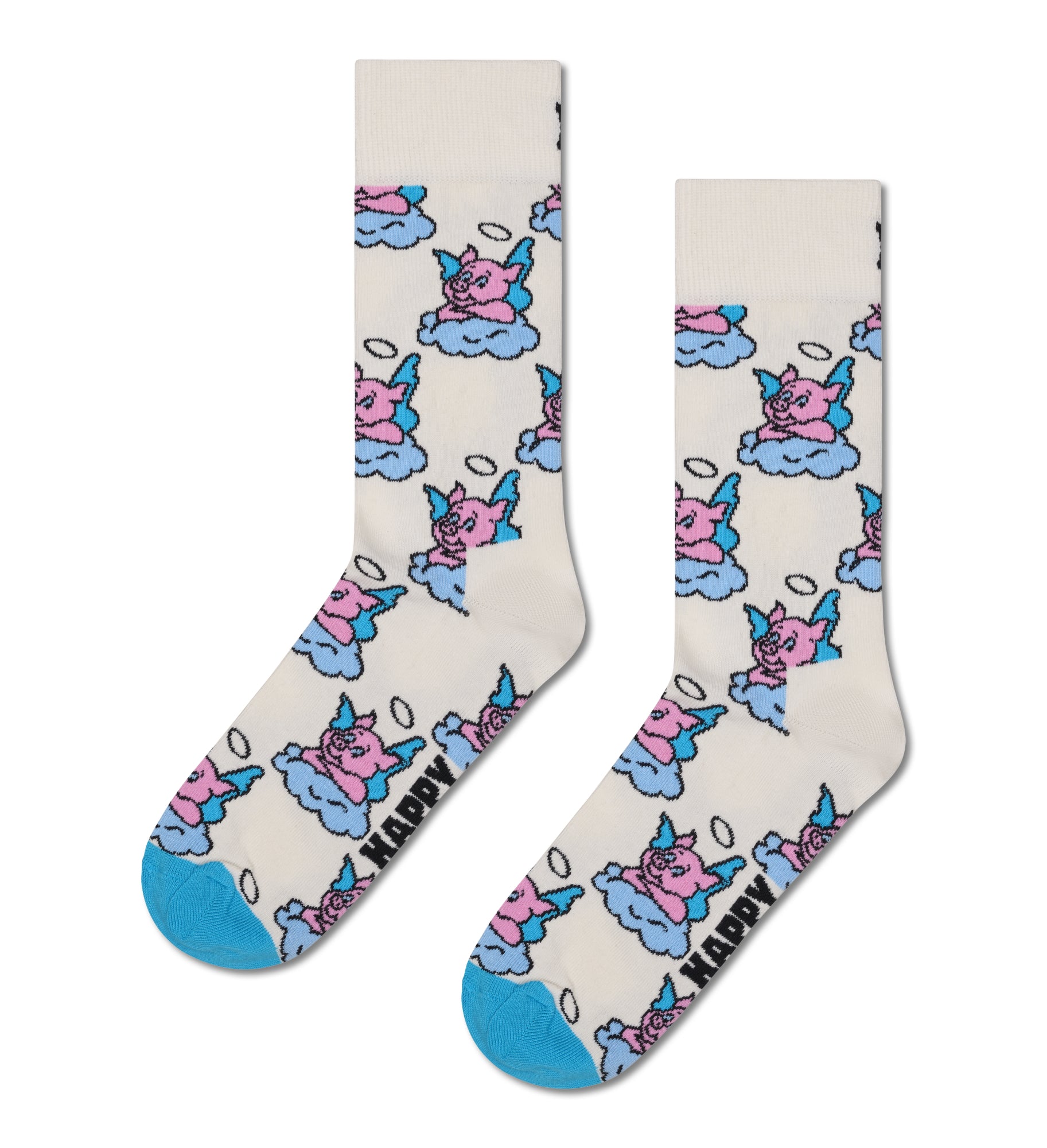 Happy Socks Socken  creme