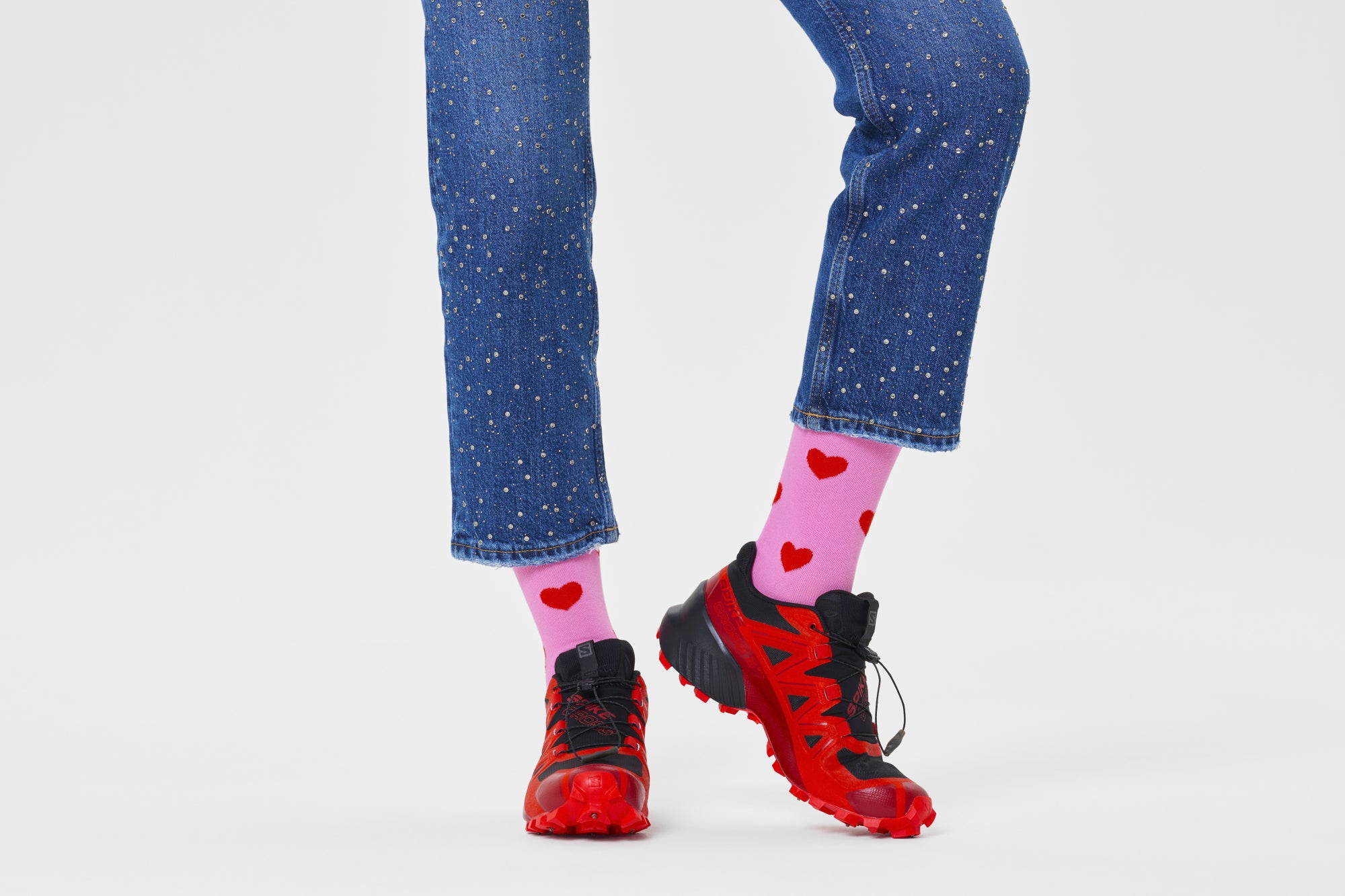 Happy Socks Socken  rosa