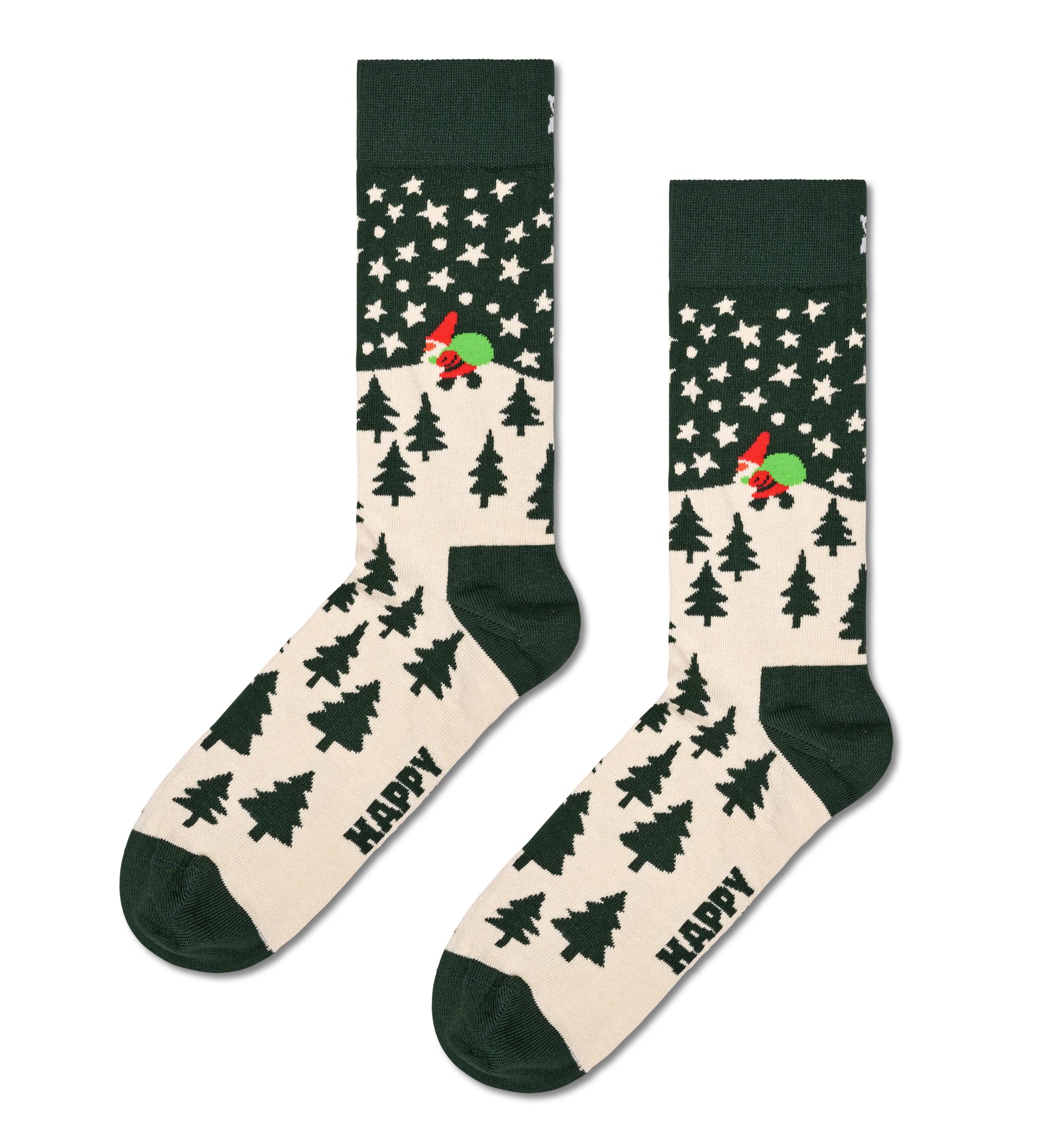 Happy Socks Socken  dunkelgrün