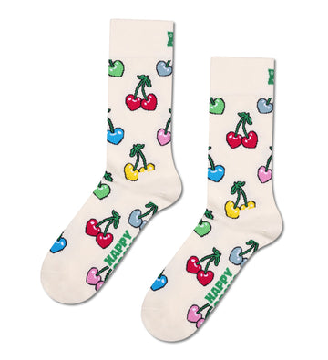 Socken mit Herzkirschen