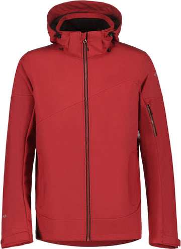 BARMSTEDT Softshelljacke mit abnehmbarer Kapuze