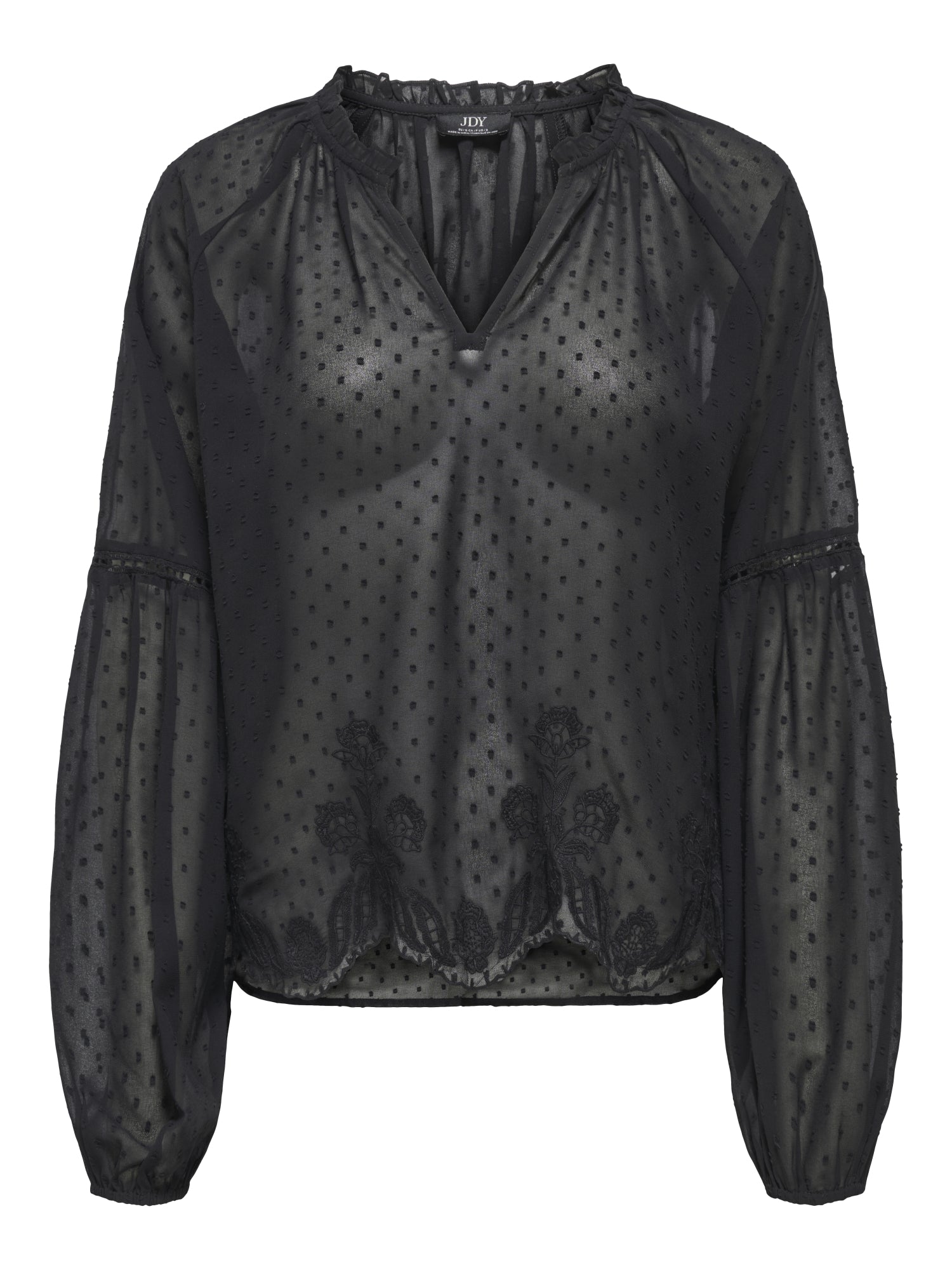 JDY Blusen  schwarz