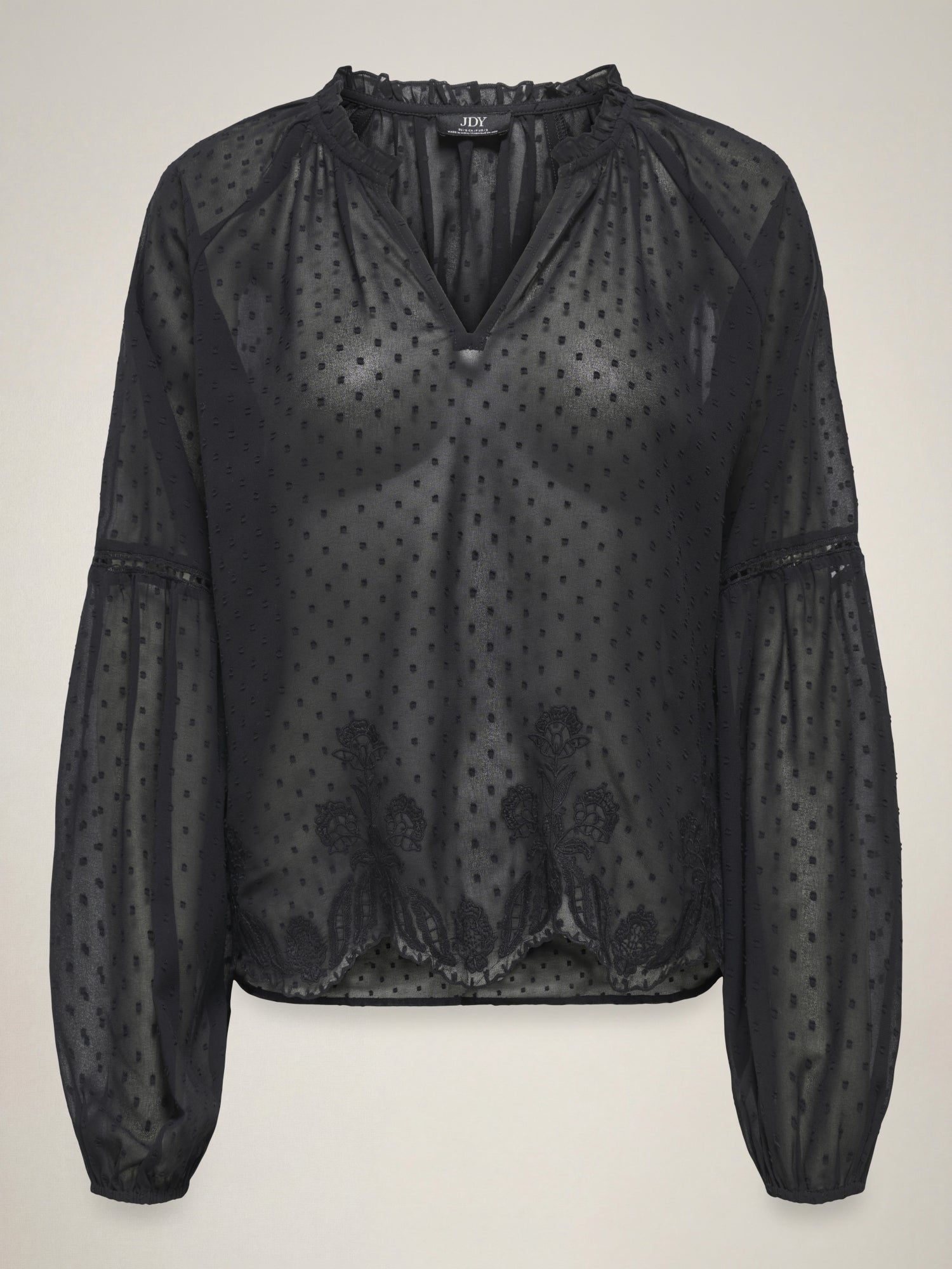 JDY Blusen  schwarz