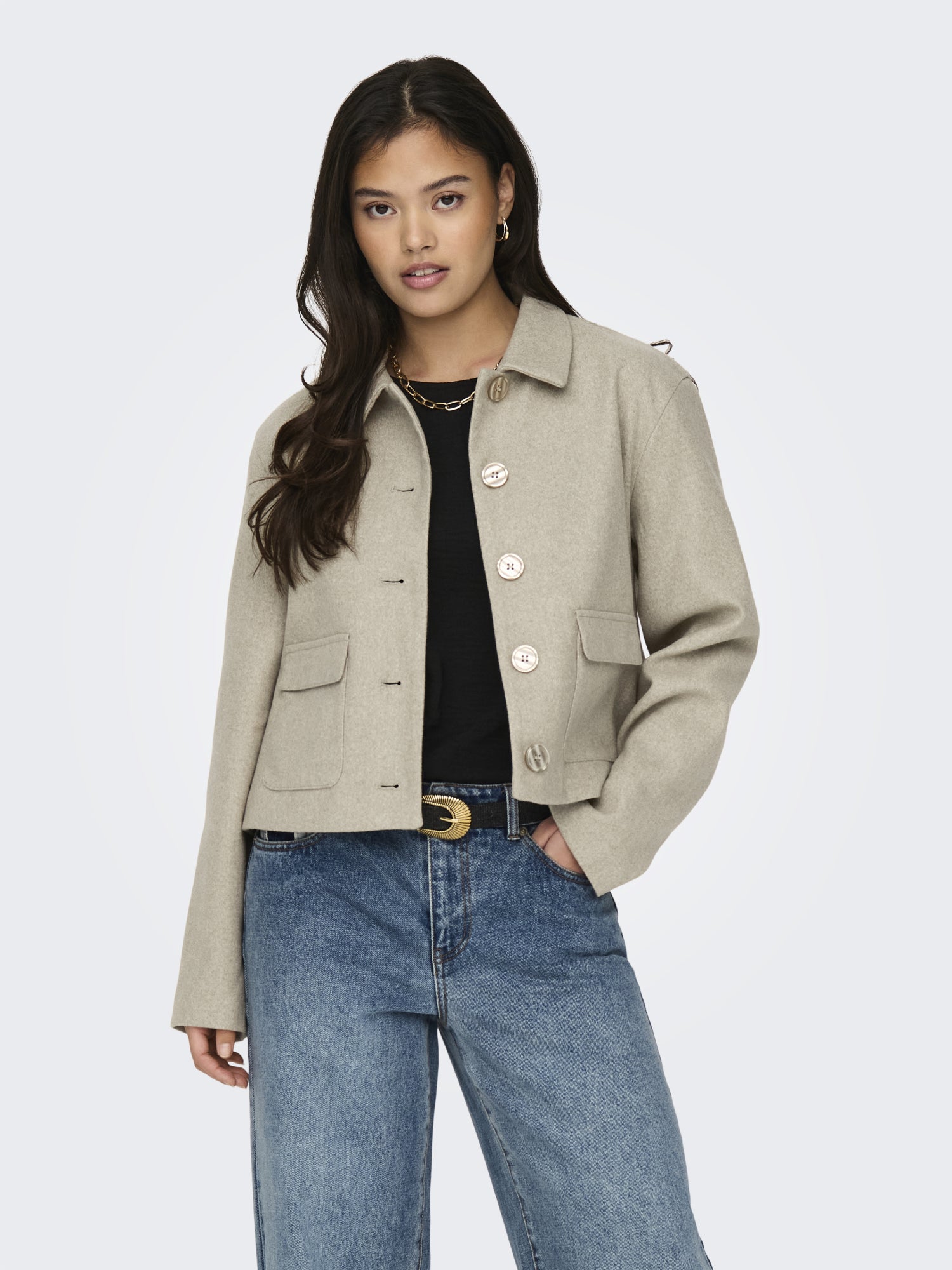 JDY Leichte Jacken  beige