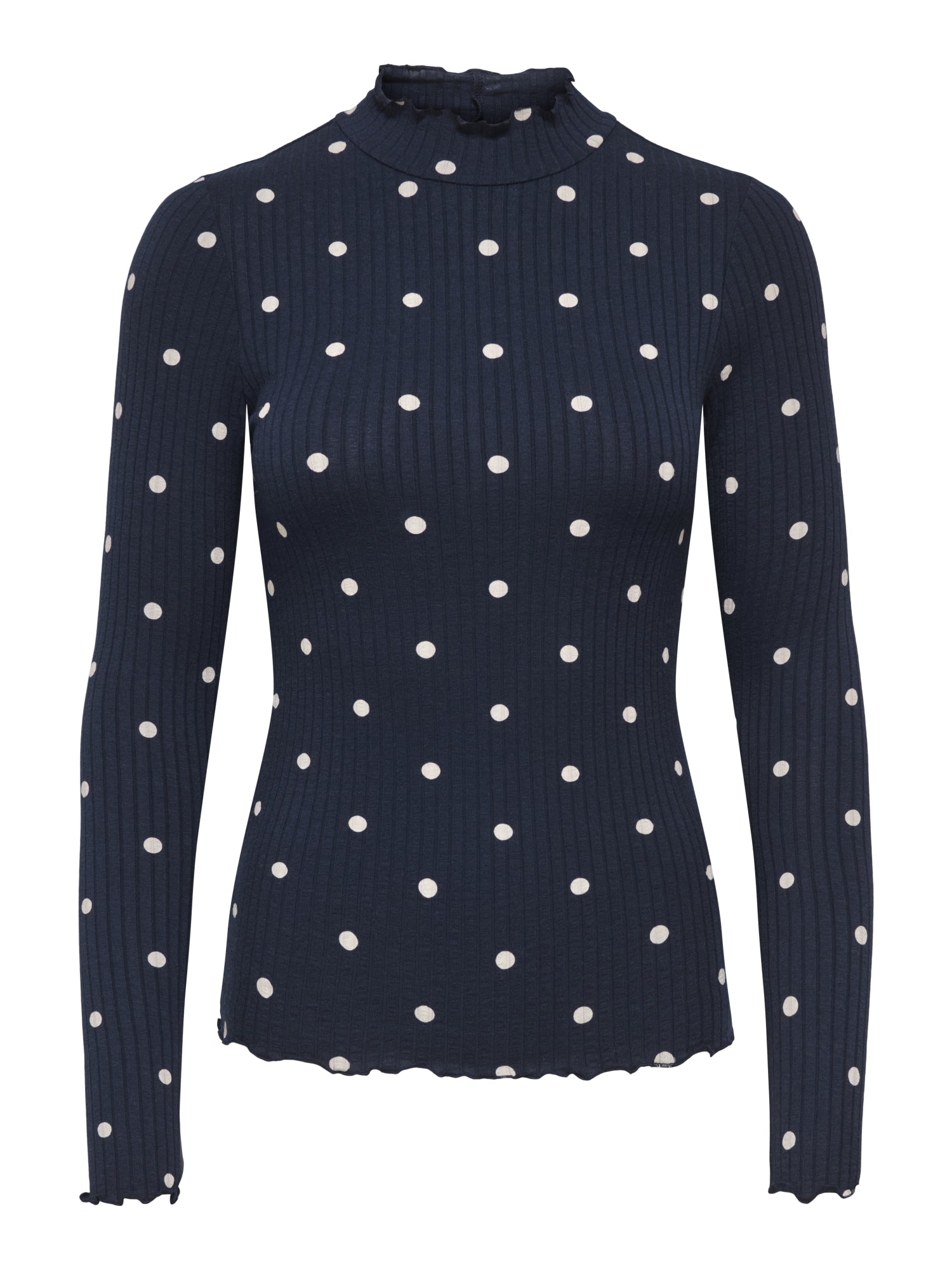 JDY Langarmshirts  dunkelblau