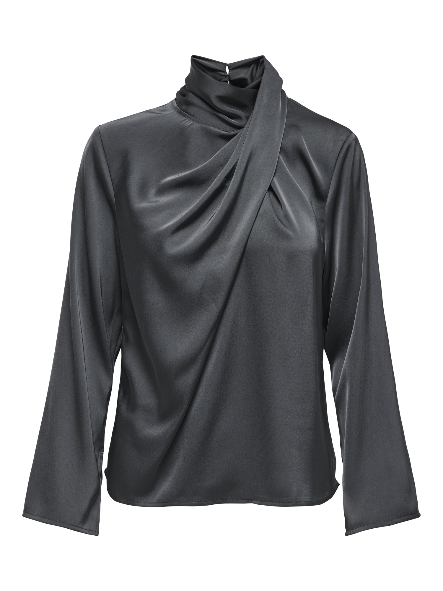 JDY Blusen  dunkelgrau