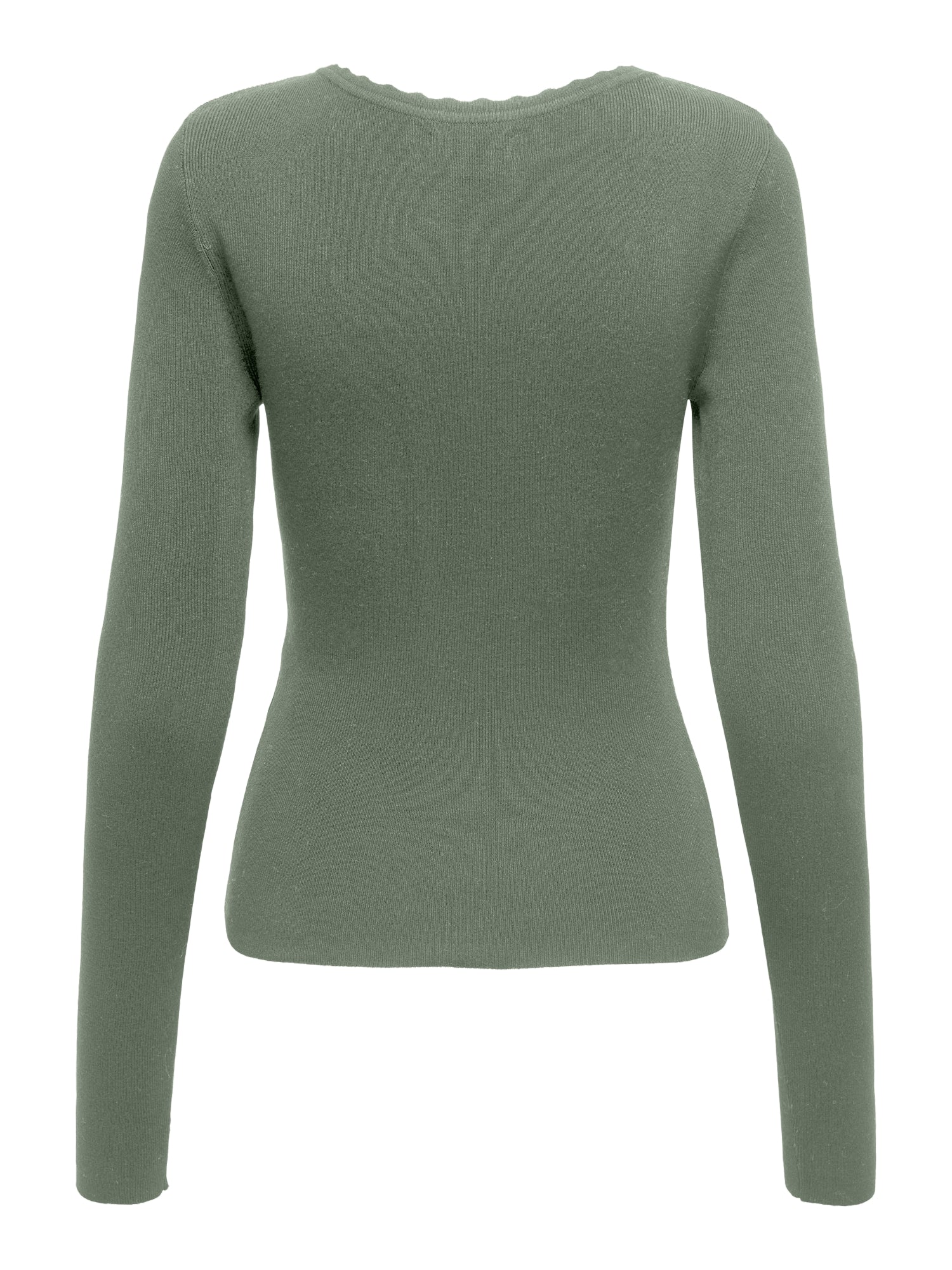 JDY Langarmshirts  grün