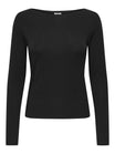 JDY Langarmshirts  schwarz