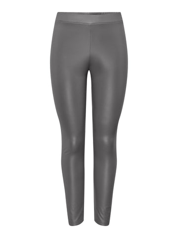 Leggings in Leder-Optik