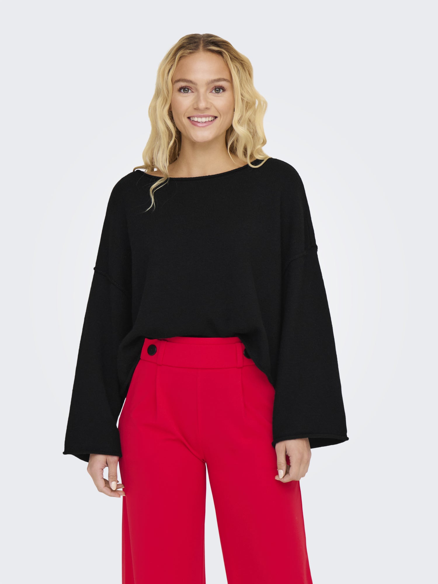 JDY Pullover  schwarz