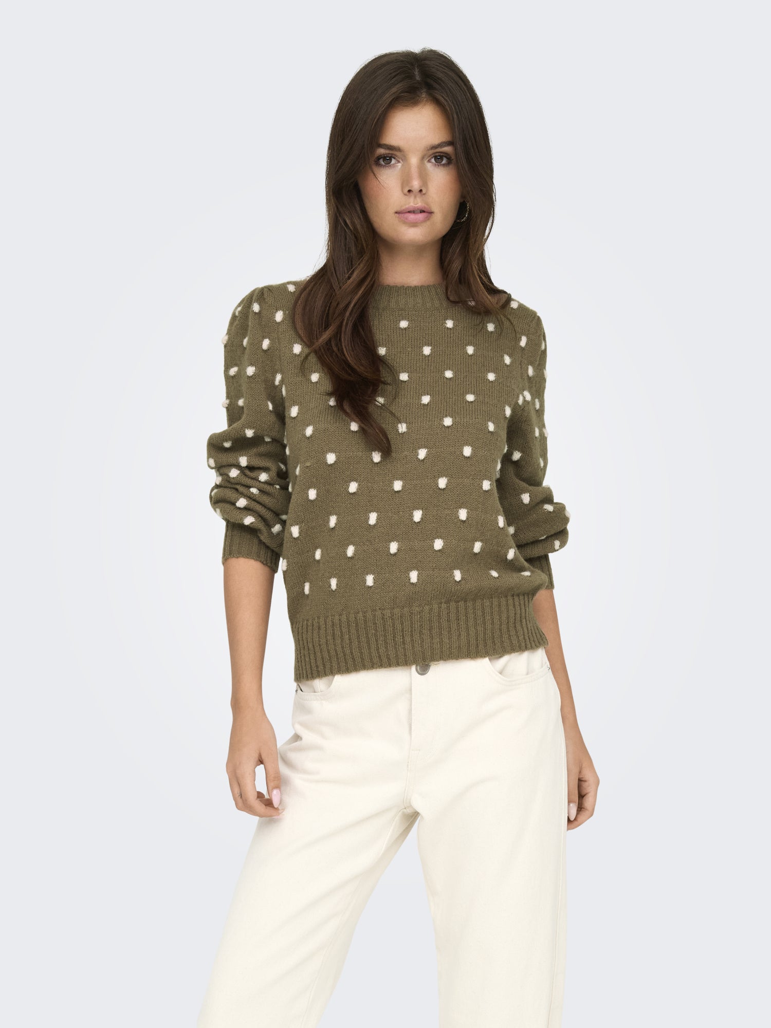JDY Pullover  oliv