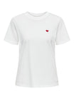 JDY T-Shirts  weiß