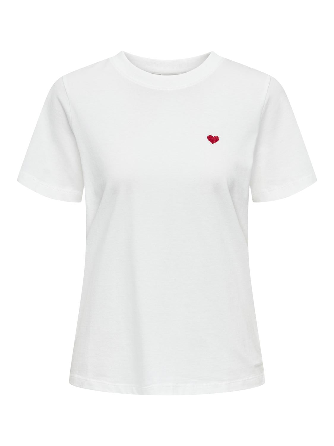 JDY T-Shirts  weiß