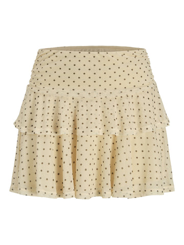 ELVIRA Mesh Minirock mit Allover Print