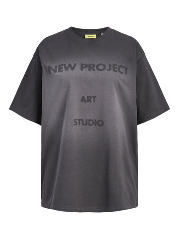 JXJEN T-Shirt mit Faded-Look