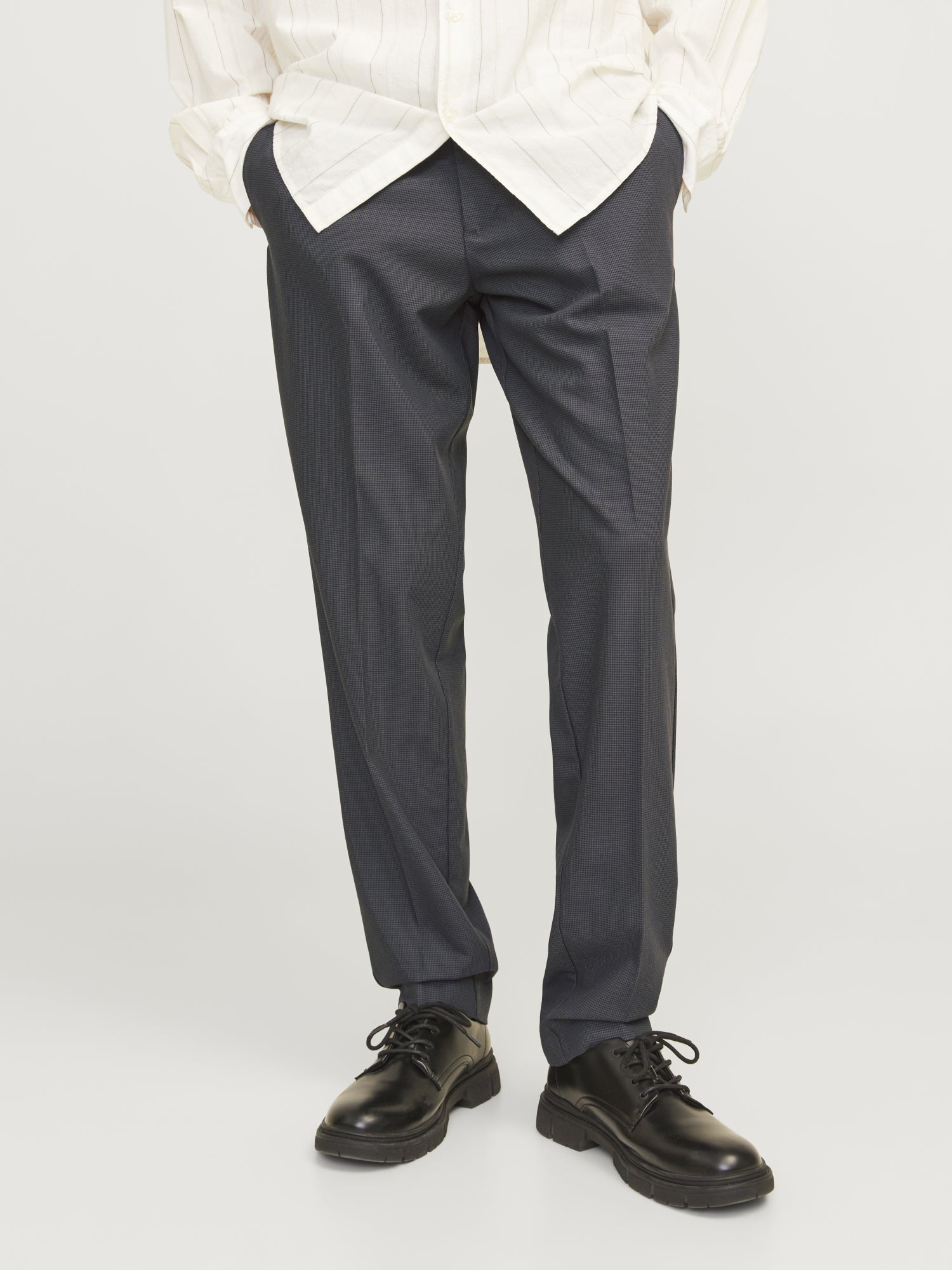 Jack & Jones Businesshosen  dunkelblau