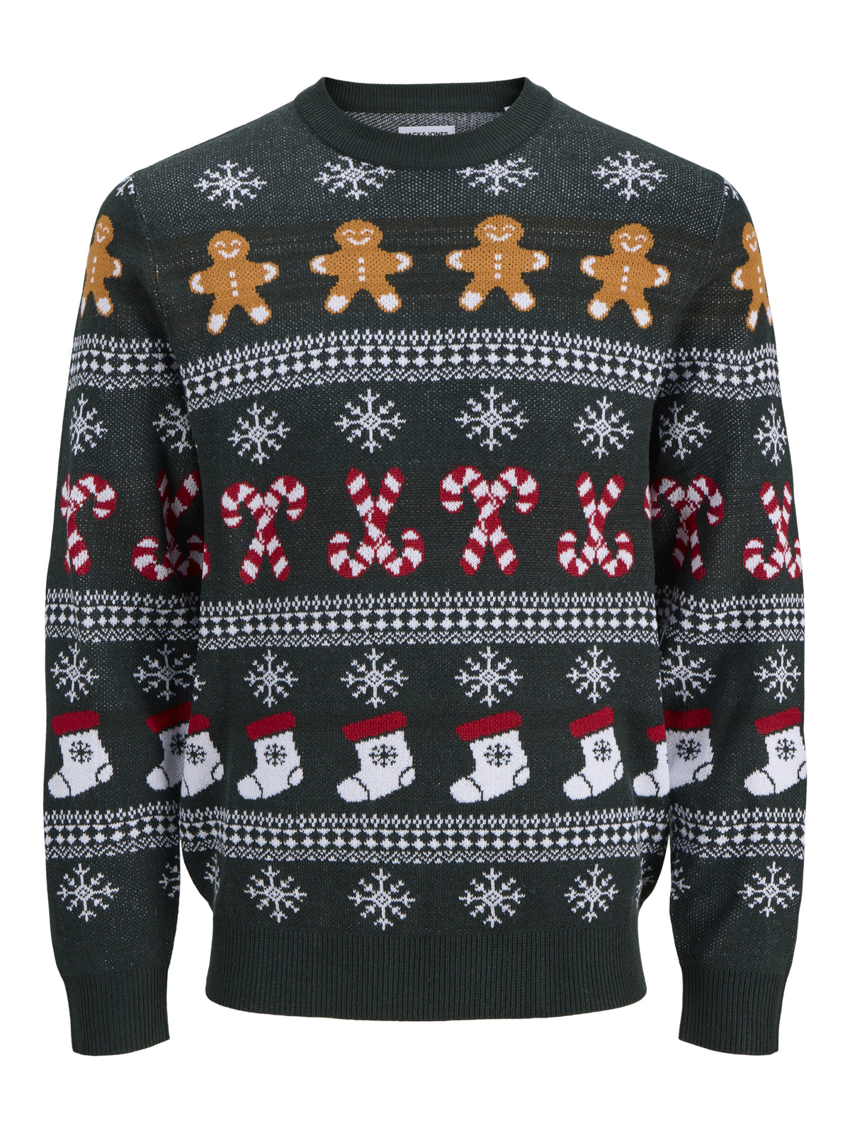 Jack & Jones Pullover  dunkelgrün