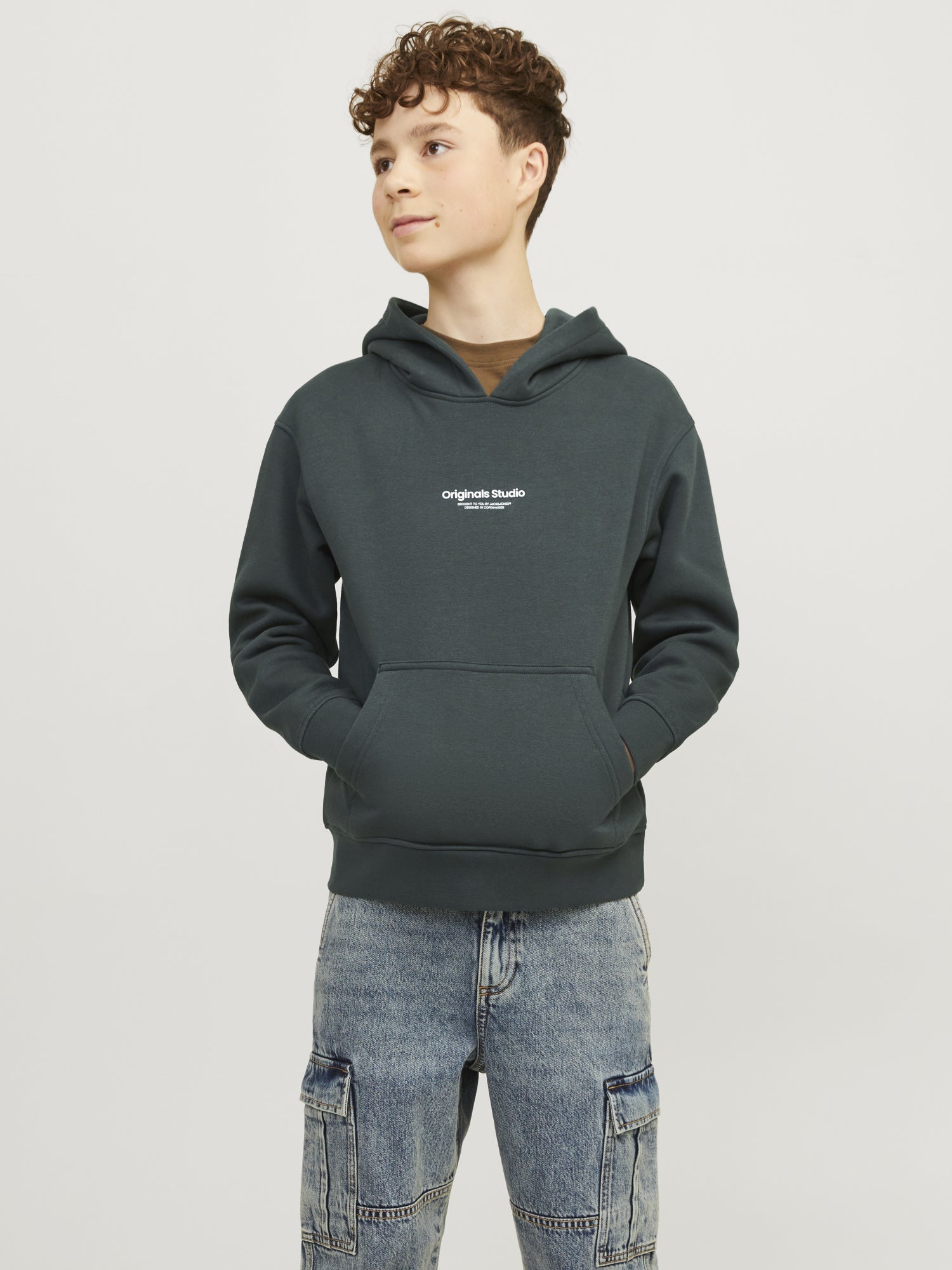 Jack & Jones Pullis & Hoodies  dunkelgrün