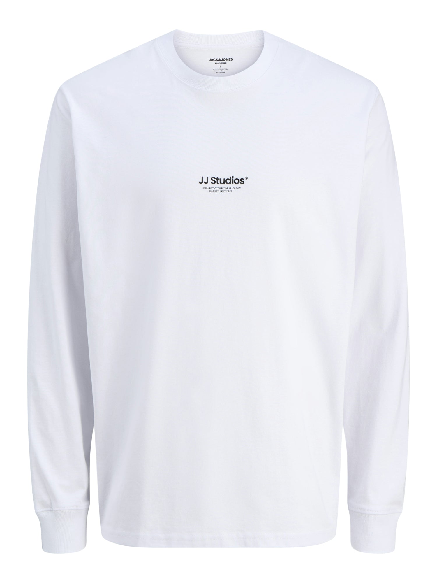 Jack & Jones Langarmshirts  weiß