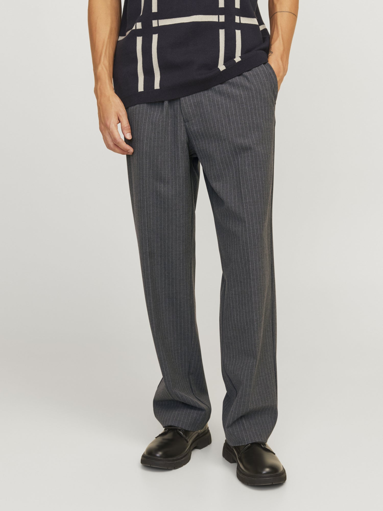Jack & Jones Businesshosen  dunkelgrau