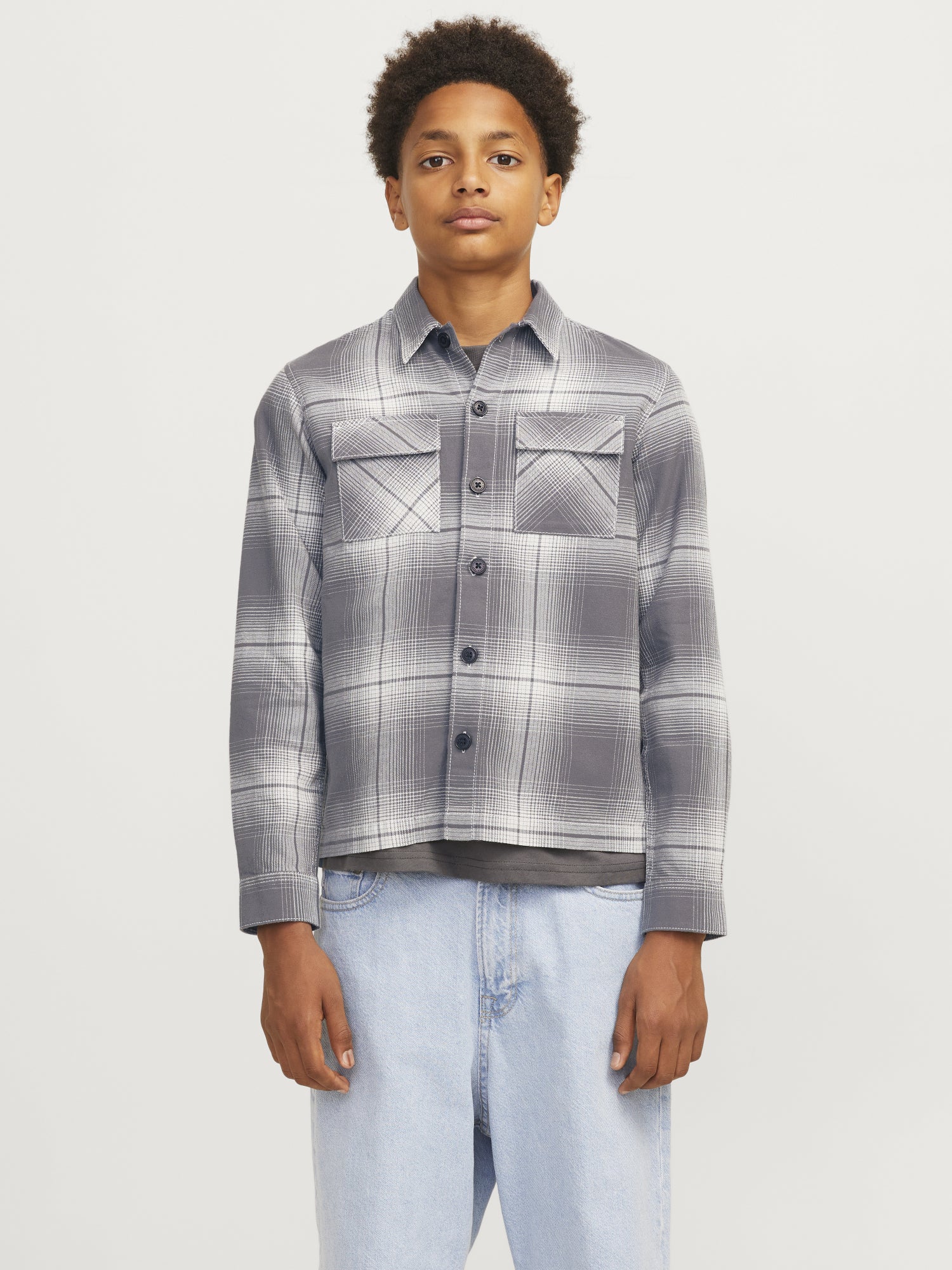 Jack & Jones Shirts & Hemden  dunkelgrau