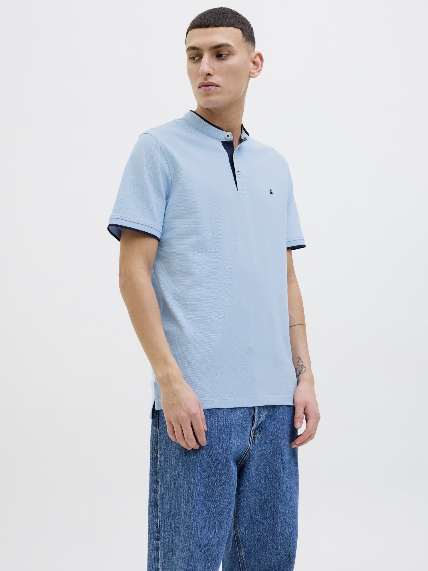 Jack & Jones Poloshirts  hellblau